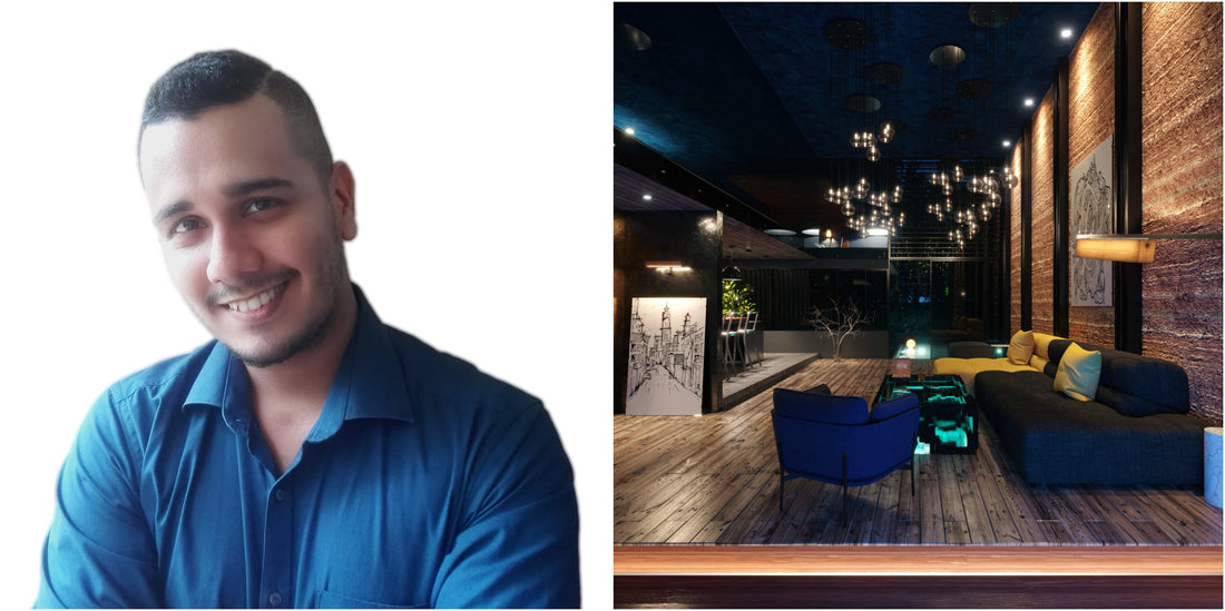 AOD Alumni, Darren Vazirani specializing in architectural and product visualization with Interior Design