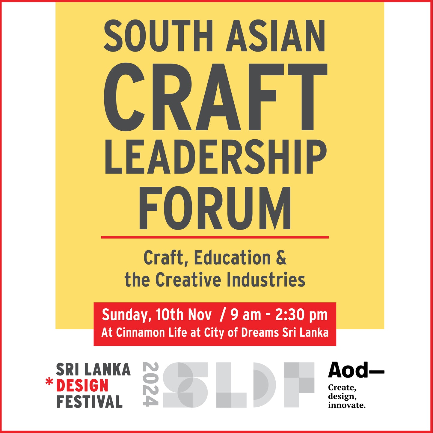 South Asian Craft Leadership Forum